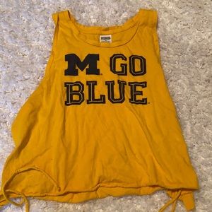 PINK MICHIGAN tank top
